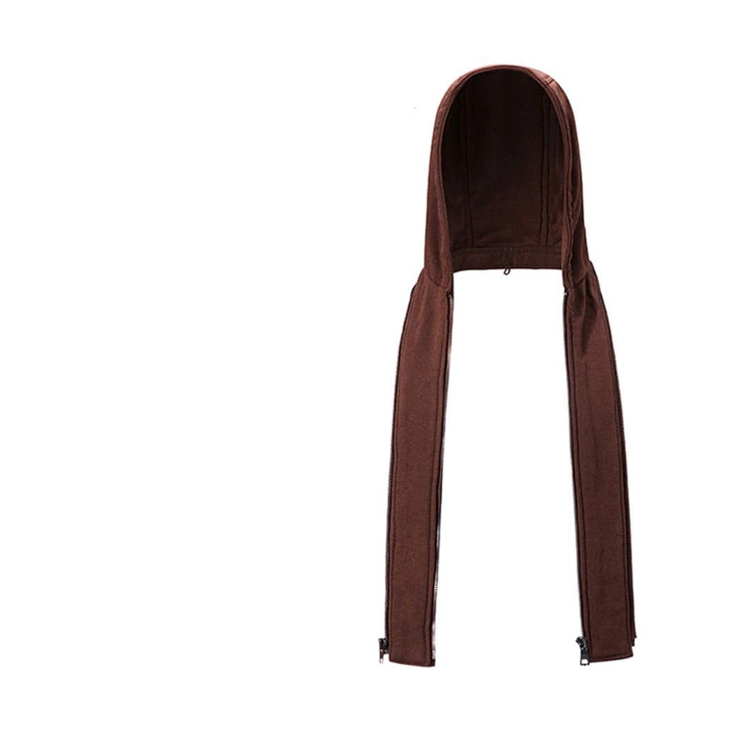 Herrjacka i retro stil med flera fickor för motorcykelåkning 6