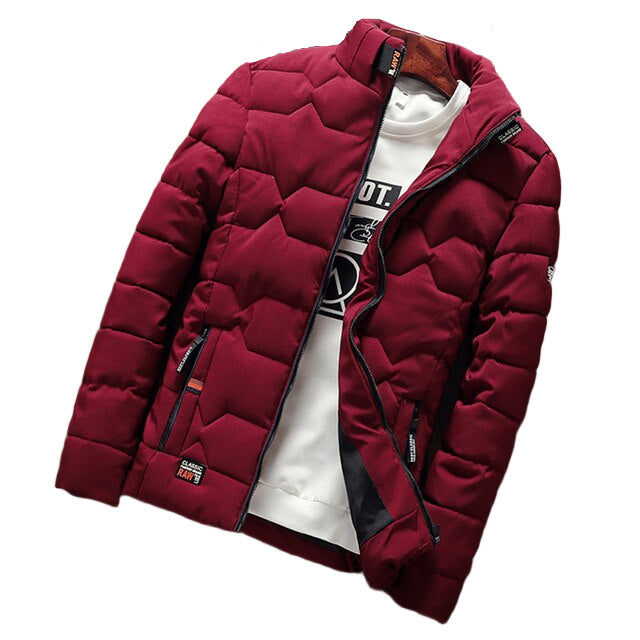 Herrjacka med ståkrage för utomhusbruk 0