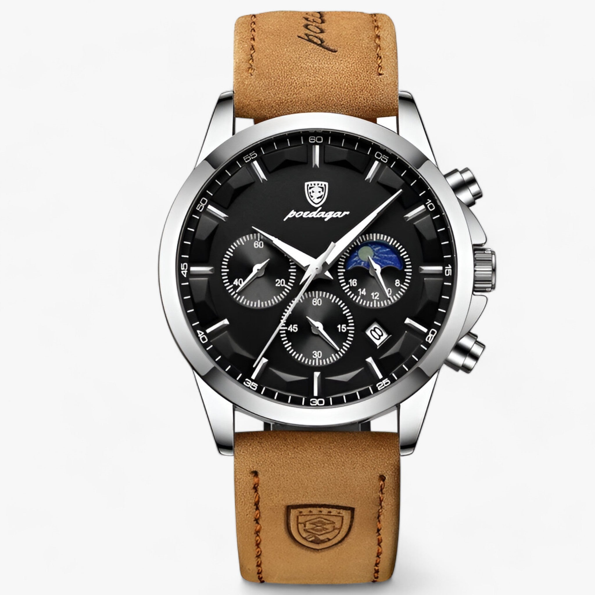 Herrklocka Cassian Vattentät Design med Stilrena Funktioner 6