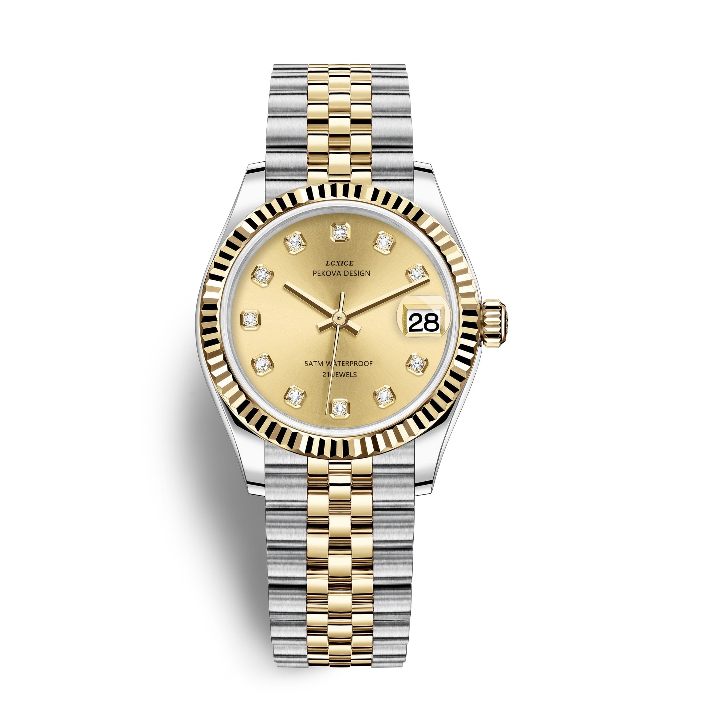 Herrklocka Klassisk Design Minimalistisk Armbandsur 2