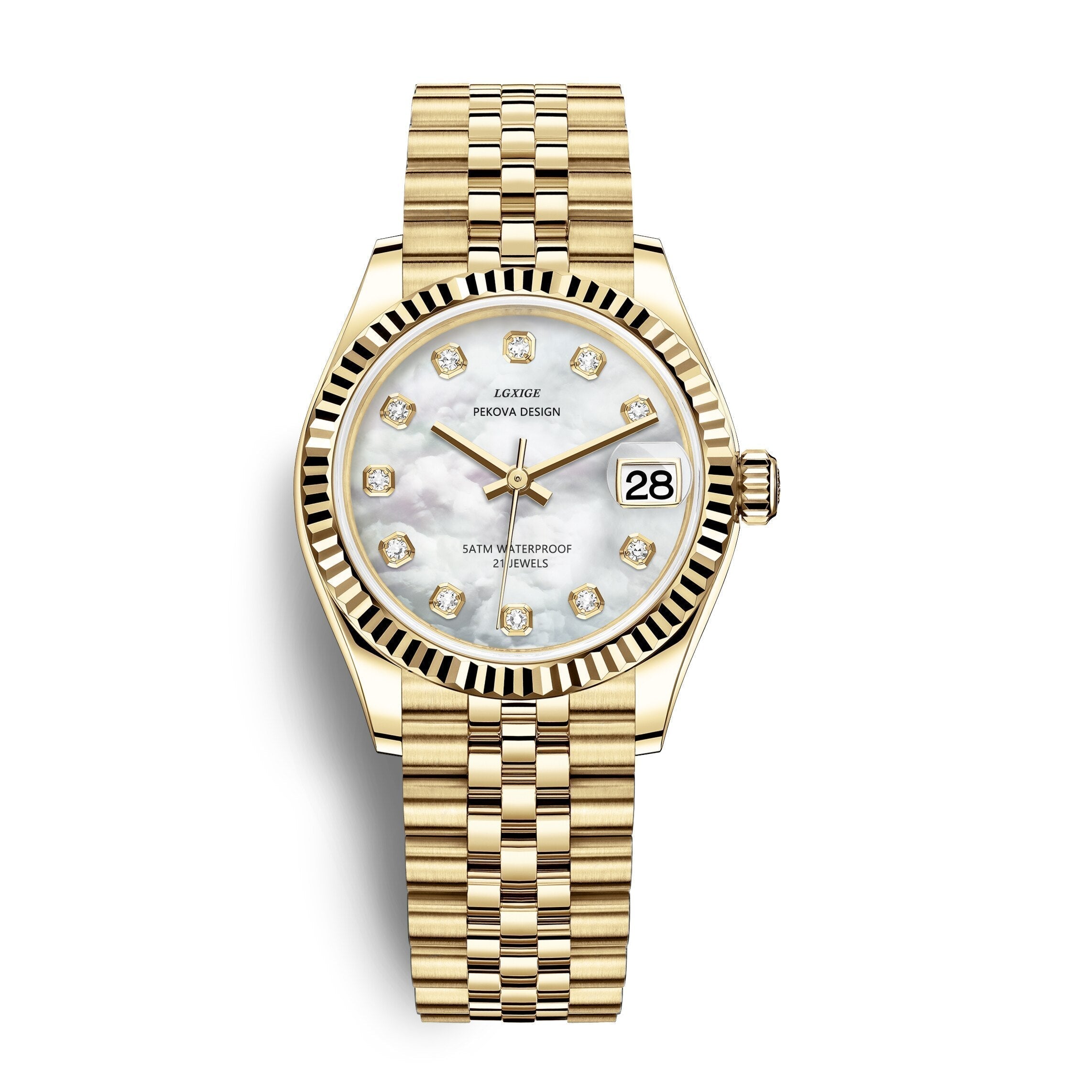 Herrklocka Klassisk Design Minimalistisk Armbandsur 3