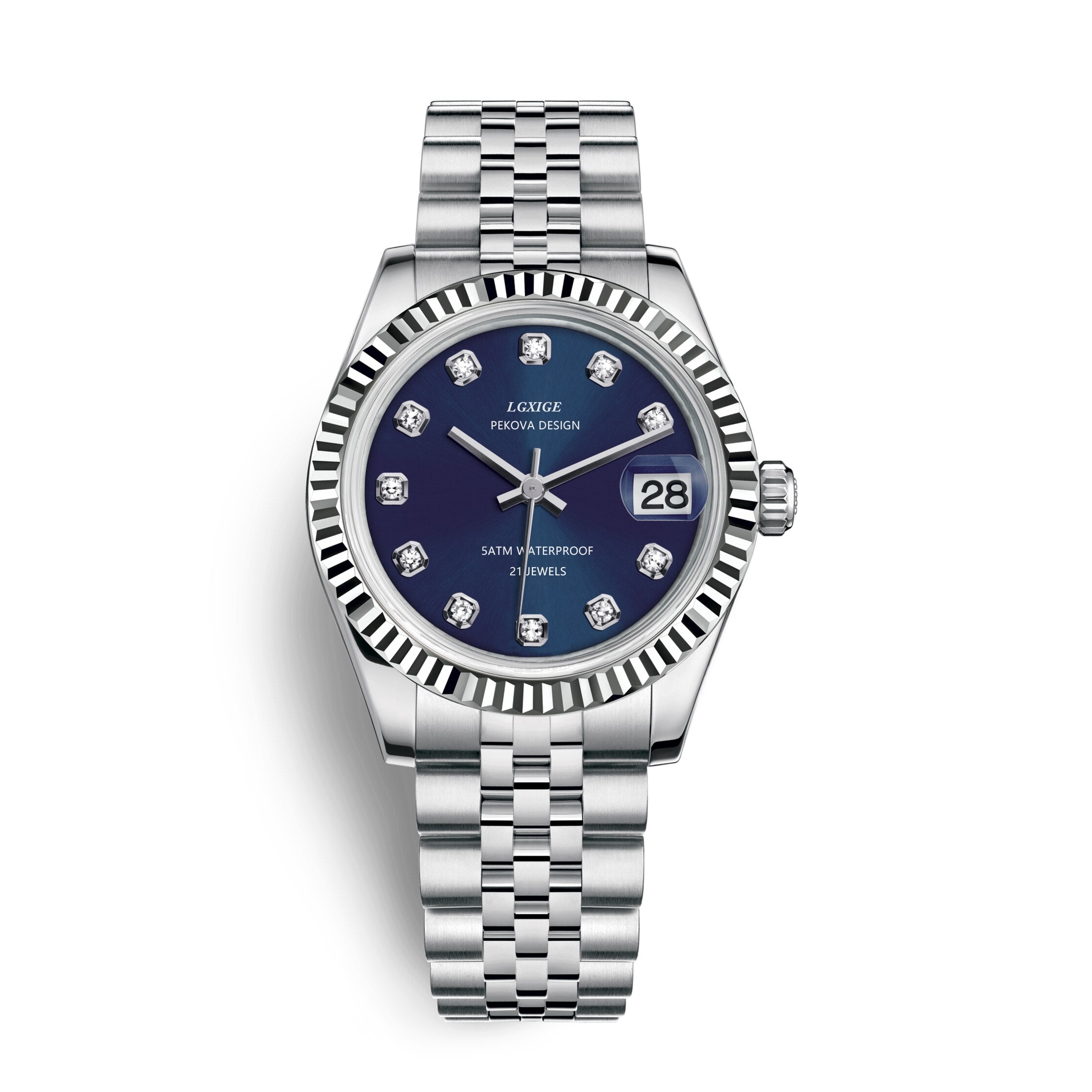 Herrklocka Klassisk Design Minimalistisk Armbandsur 7