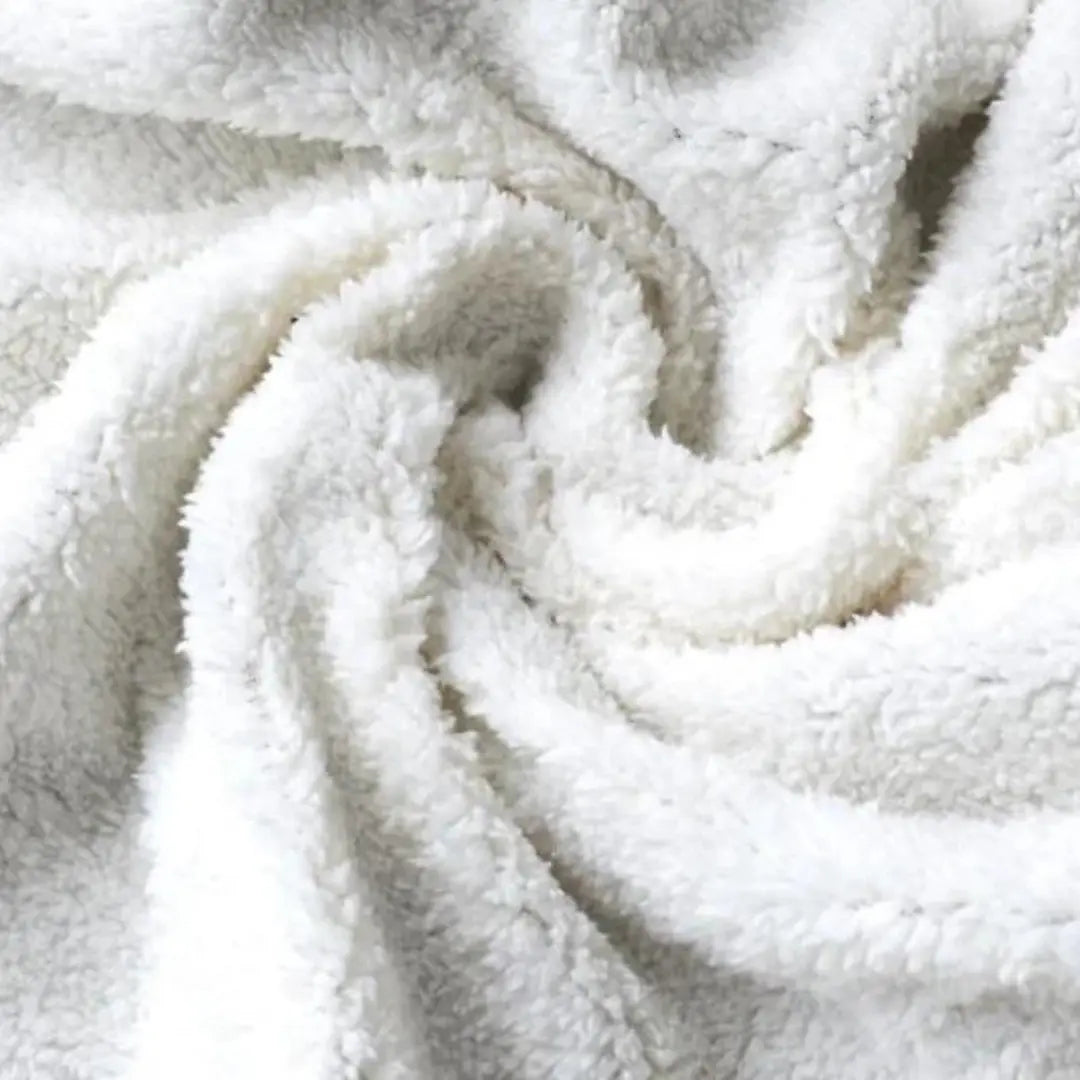 Herrkofta med sjalkrage i fleece 2