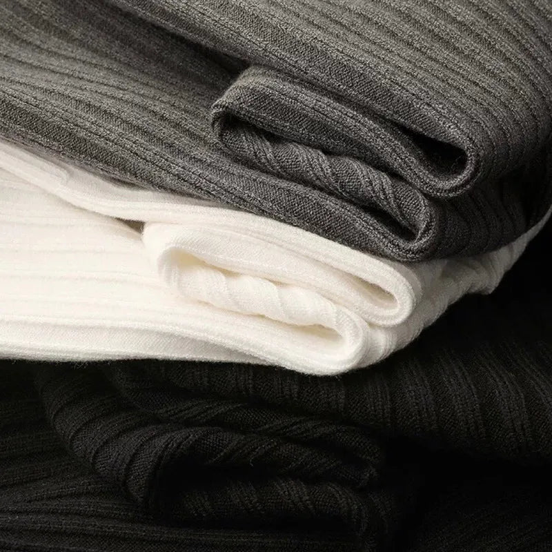 Herrpikétröja Med Dragkedja Klassisk Stil 4