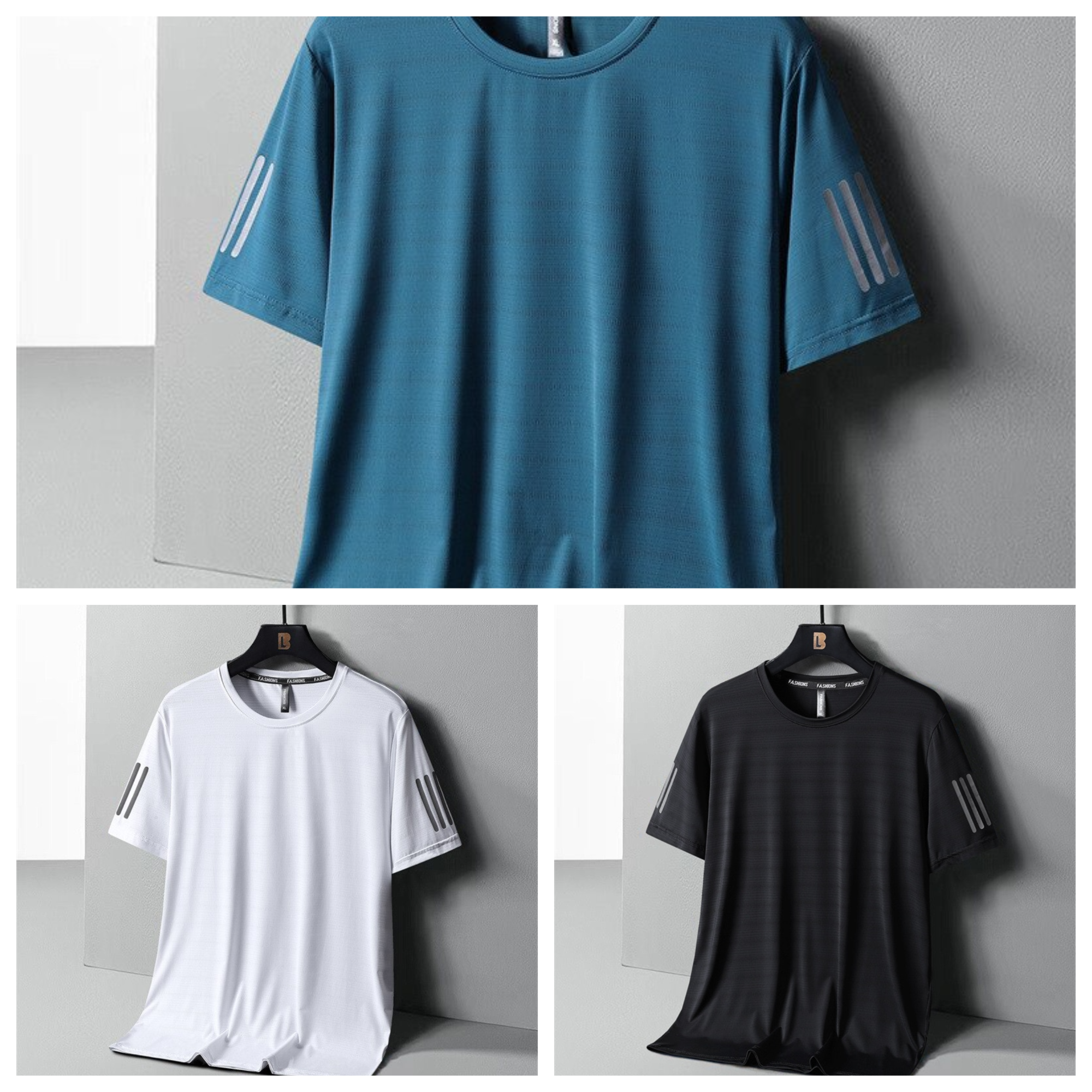 Herrpullover i lös passform för sport och fritid 3