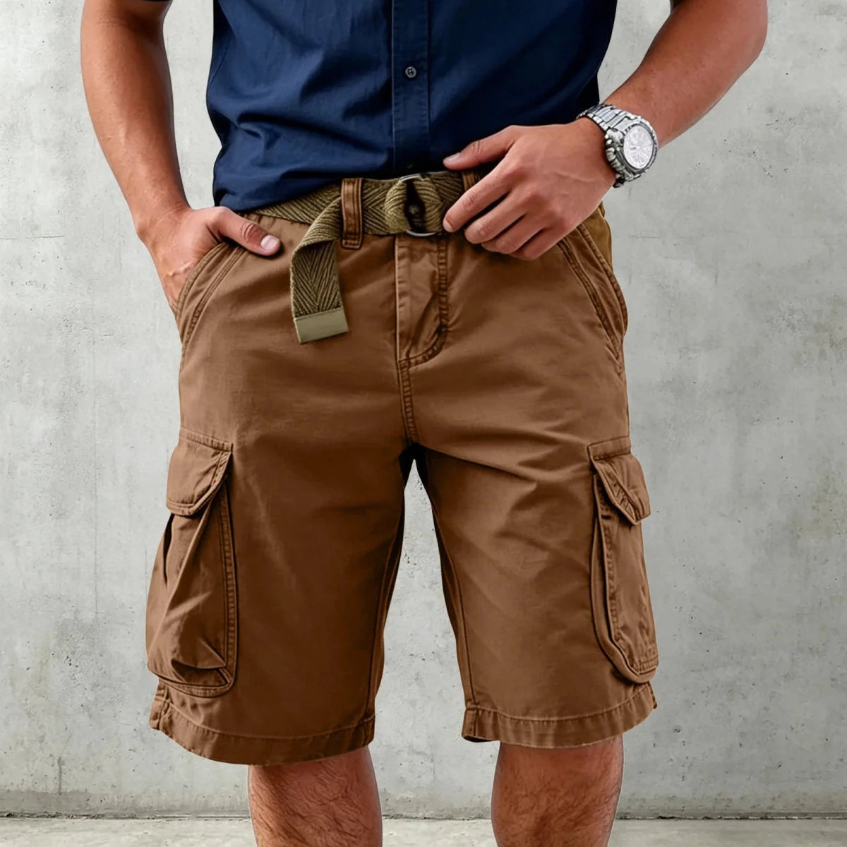Herrshorts med Flerficksdesign och Modern Stil 3