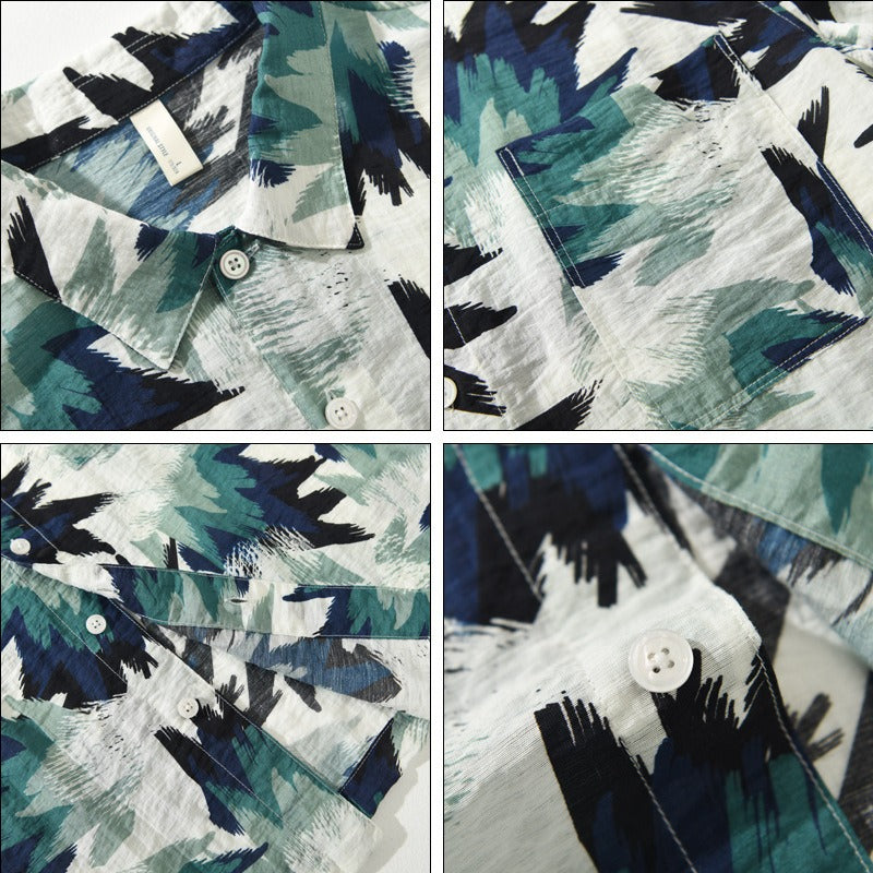 Herrskjorta i Premium Bomulls- och Linneblandning 2