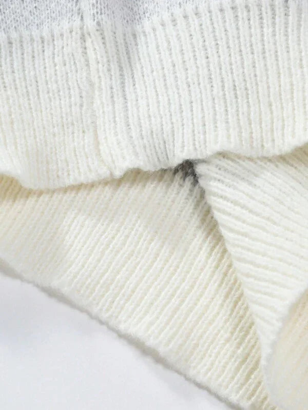 Herrtröja Casual med Geometriskt Mönster 4