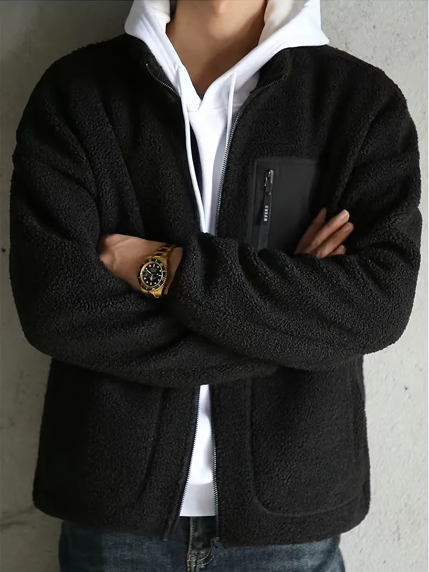 Herrtröja i Lammull med Modern Design 6