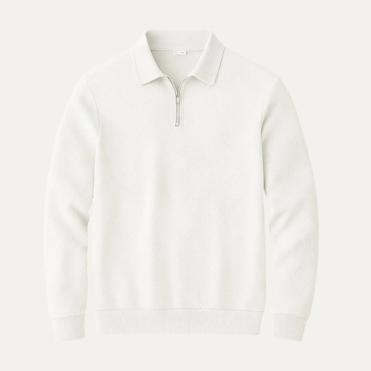 Herrtröja med Kvartsdragkedja 4