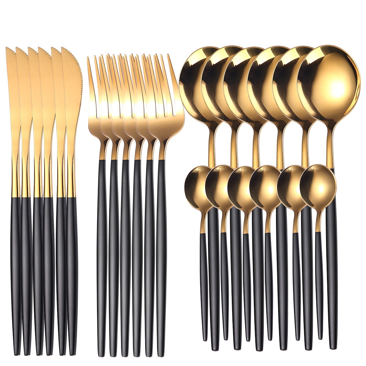 Golden Dinnerware Set (24st)