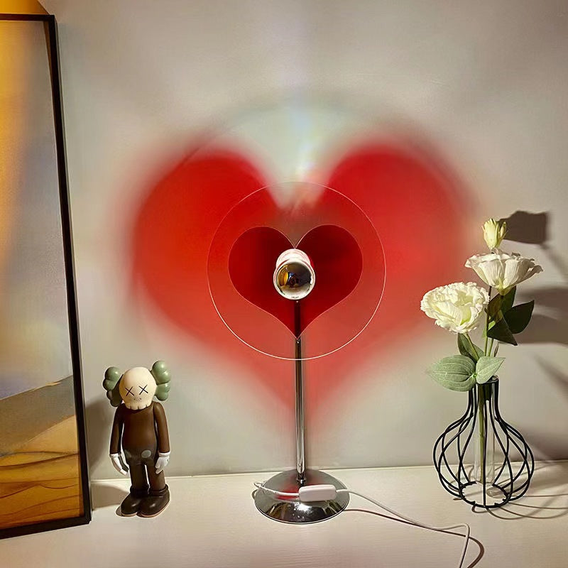 Hjärtformat LED-ljus för romantisk belysning 0