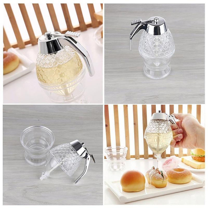 Honungsdispenserburk med Transparent Design 0