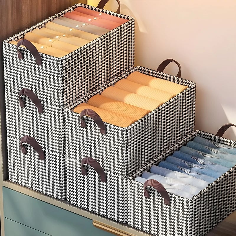 Hopfällbar Jeans Organizer för Garderob 6
