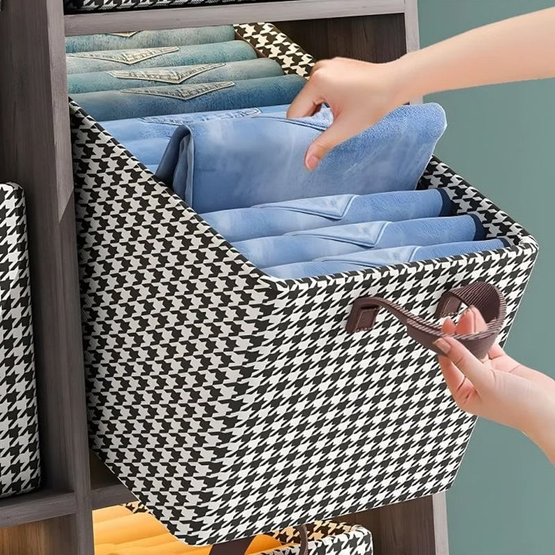 Hopfällbar Jeans Organizer för Garderob 8