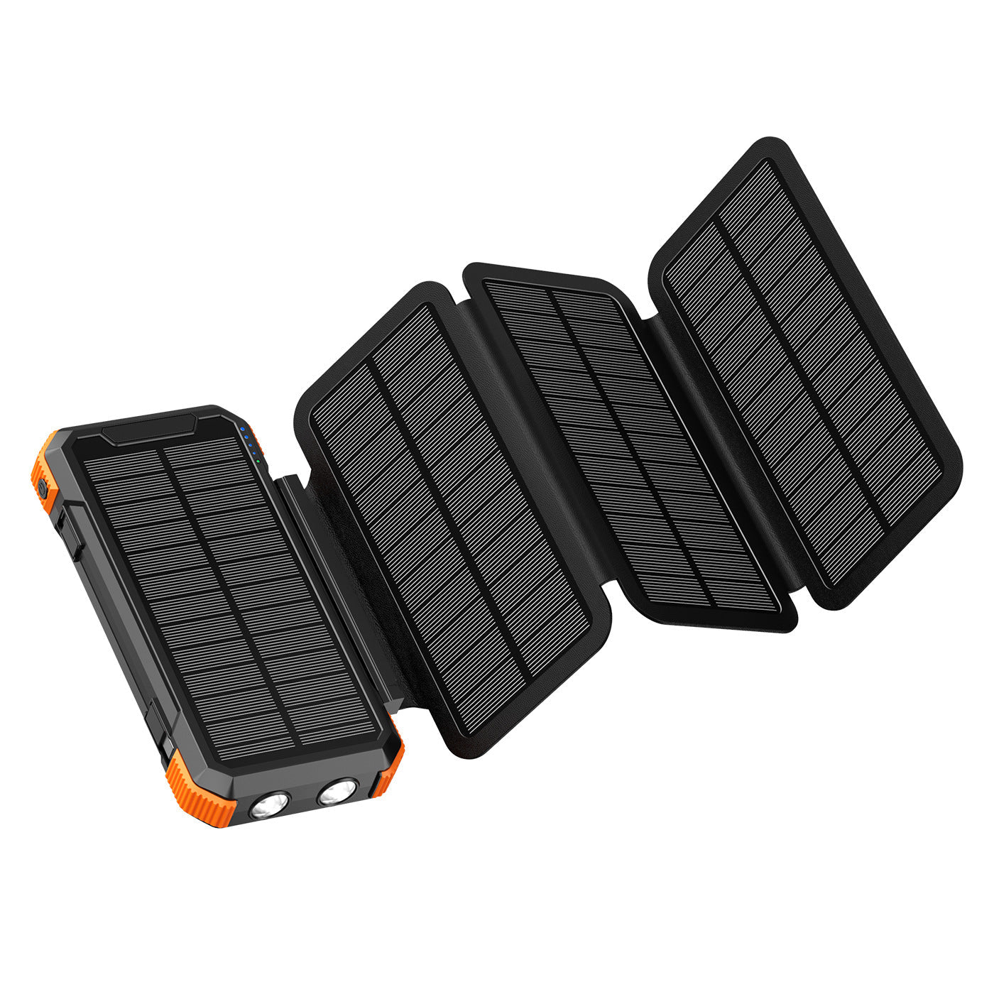 Hopfällbar Powerbank med Solenergi för Resor och Utomhusbruk 3