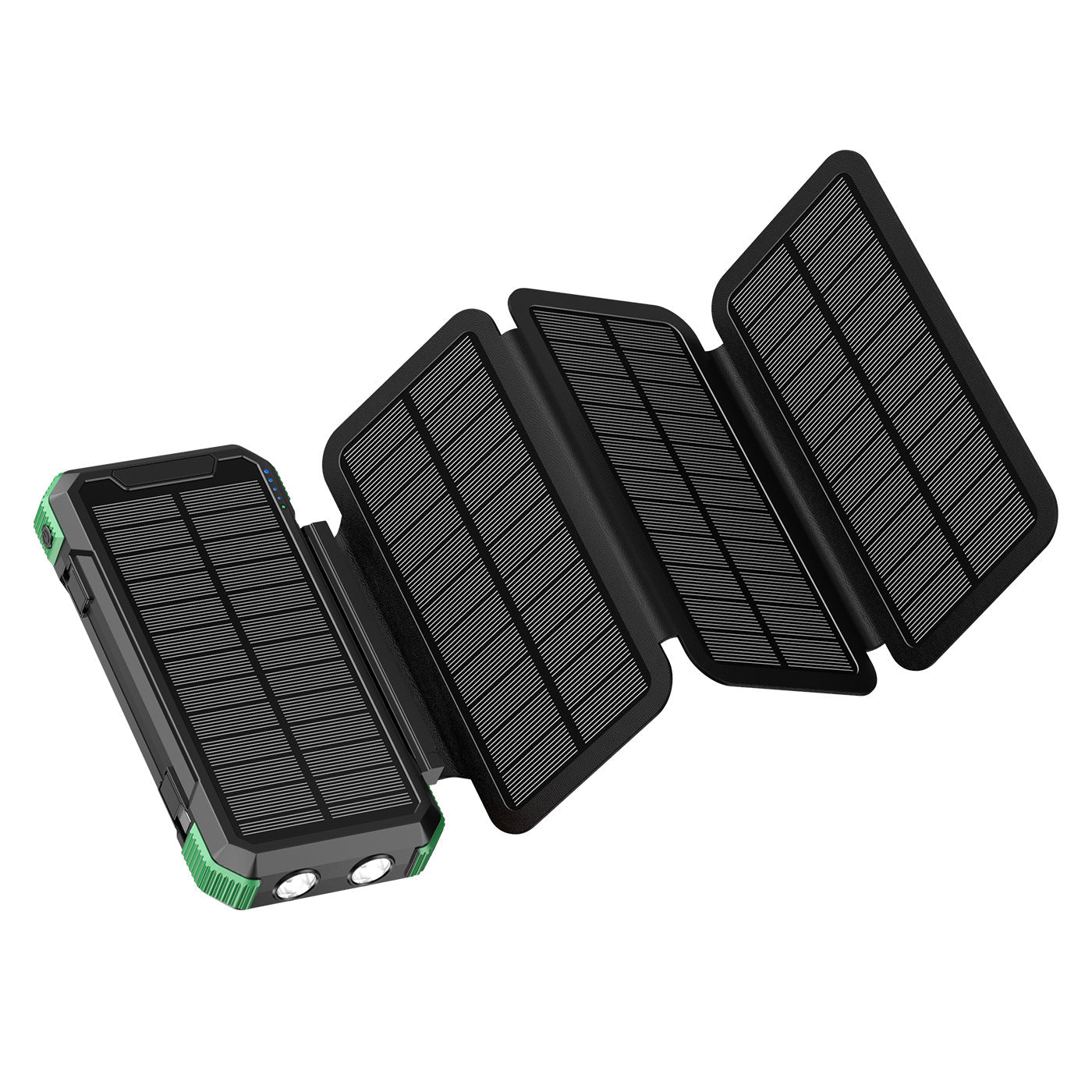 Hopfällbar Powerbank med Solenergi för Resor och Utomhusbruk 5
