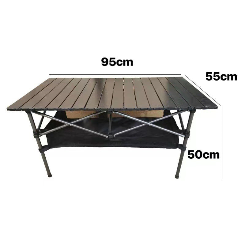 Hopfällbart Bord För Utomhusbruk - Campingbord Hopfällbart, Litet Hopfällbart Bord, Praktisk Design 4