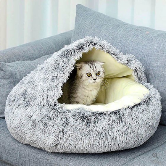 Hund- och Kattsäng CozyNest med Ortopedisk Design 5