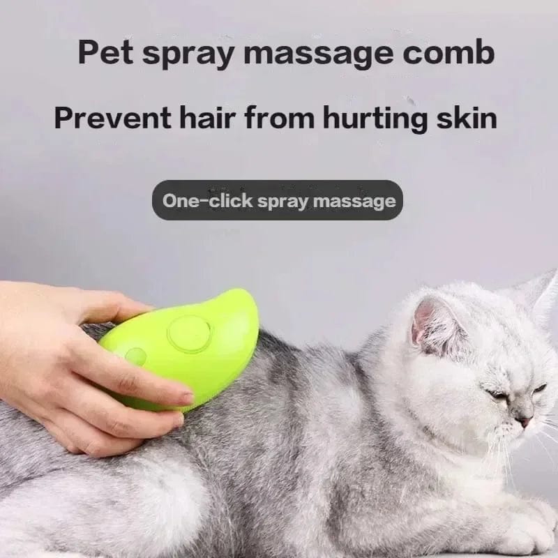 Husdjur Ångborste för Katter och Hundar Multifunktionell Grooming Tool 4
