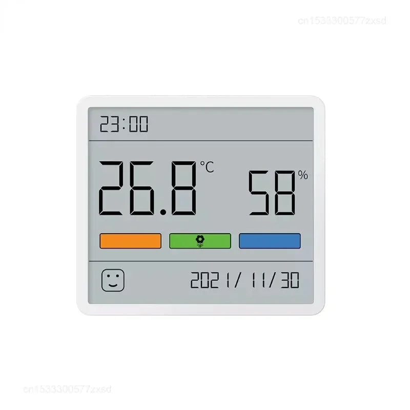 Inomhushygrometer med Klocka och Digital Termometer 4