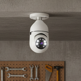 Intelligent Säkerhetskamera med 360° Övervakning 1