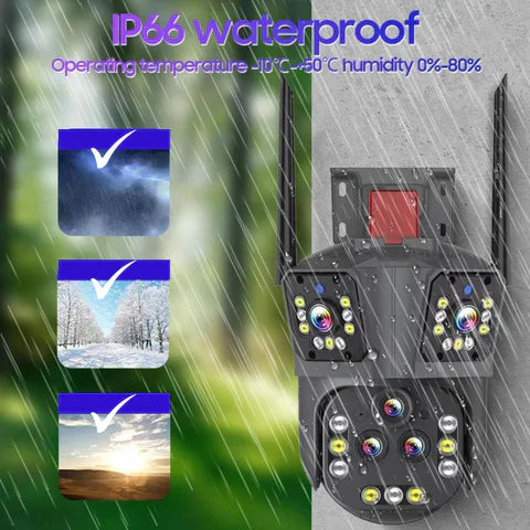 Intelligent WiFi Övervakningskamera med 20MP och 20x Zoom 2