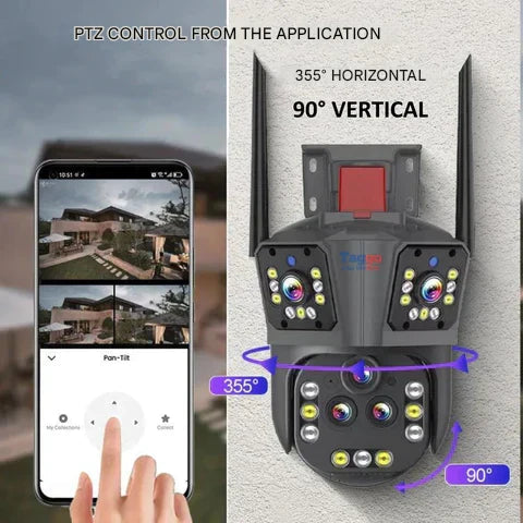 Intelligent WiFi Övervakningskamera med 20MP och 20x Zoom 6