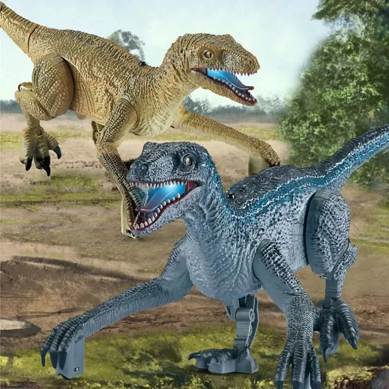 Interaktiv Dinosaurie med Ljus och Ljud för Barn 0