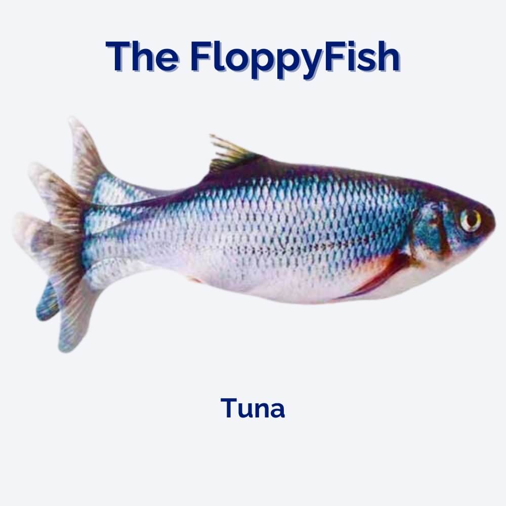 Interaktiv Hundleksak FloppyFish med Realistisk Rörelse 4