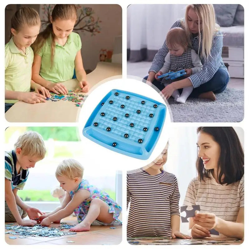 Interaktivt Schackspel För Barn Och Föräldrar – Magnetiskt Spel För Strategiskt Tänkande 2
