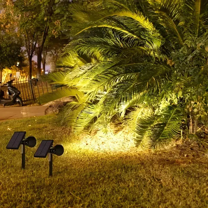 Justerbar Solcellslampa för Utomhusbruk 0