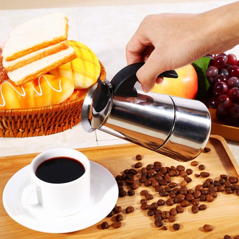 Kaffekanna Espresso Perkolator för Spis 3