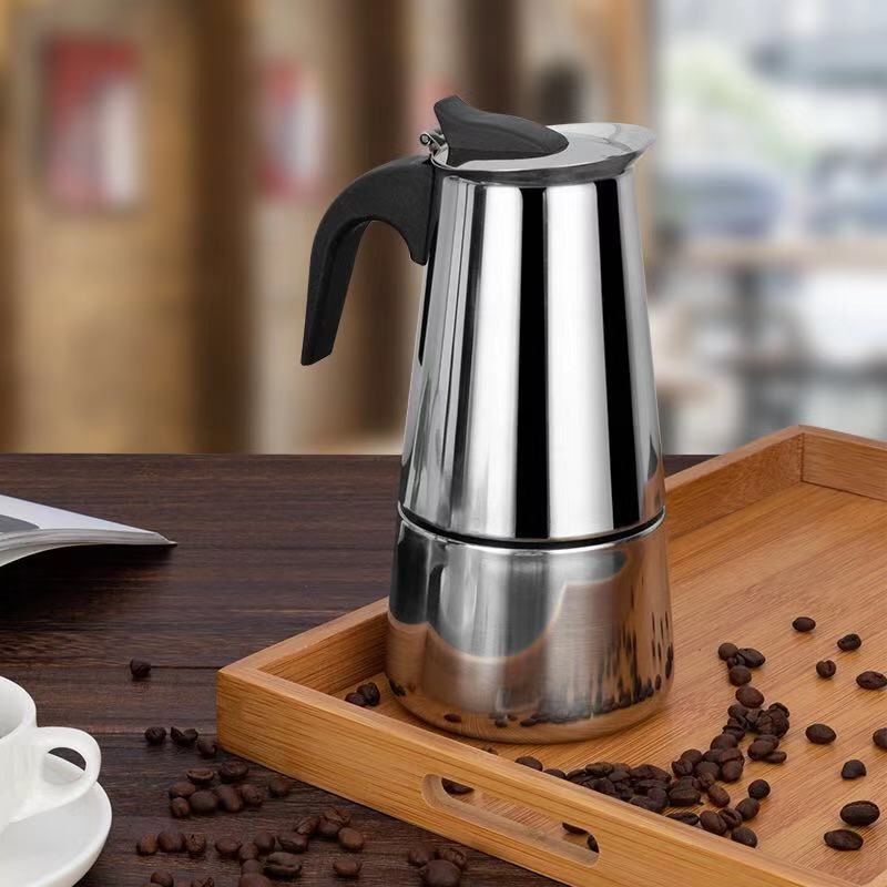 Kaffekanna Espresso Perkolator för Spis 4