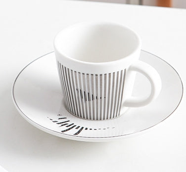 Kaffemugg med Rörligt Mönster och Bekvämt Handtag 3