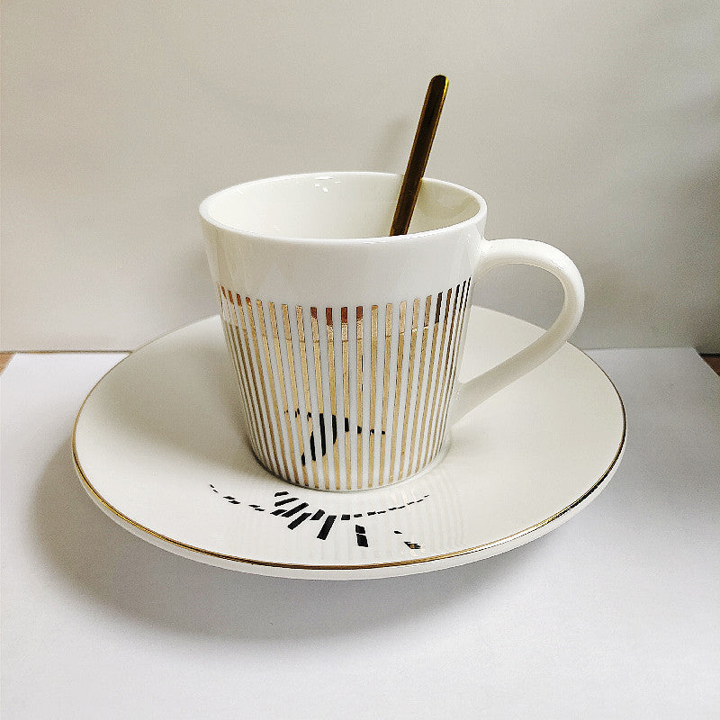 Kaffemugg med Rörligt Mönster och Bekvämt Handtag 5