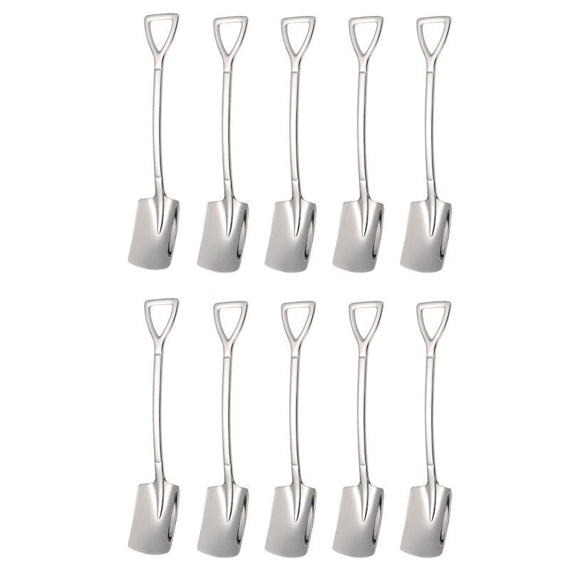Kaffeskedar Set av 10 Bitar för Kök 9
