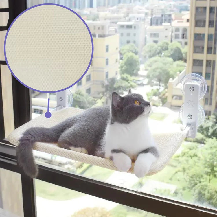 Kattfönsterhängmatta För Avkoppling Med Robust Konstruktion 1