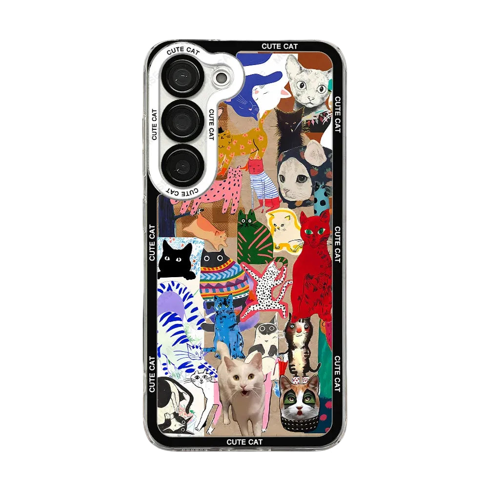 Kattmotiv Telefonfodral för Samsung Galaxy 9