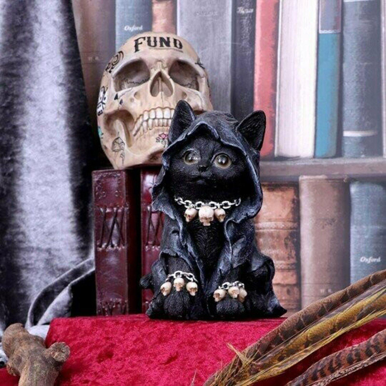 Kattstaty Dekoration för Halloween 1