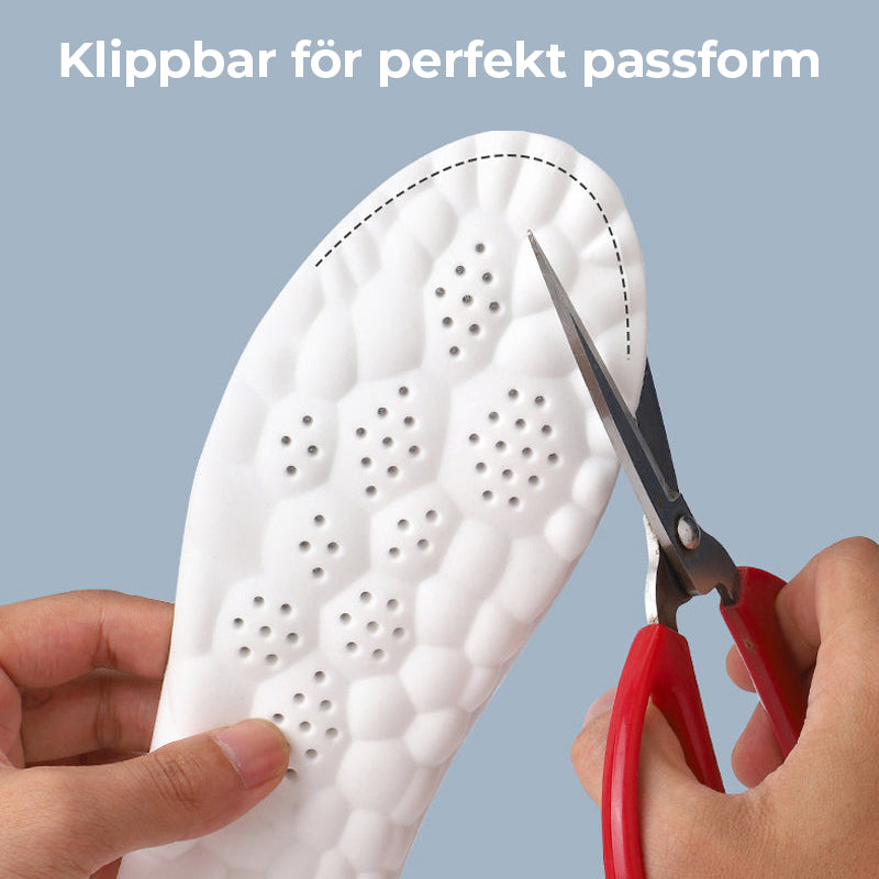 Kenkien Pohjalliset 4D Mukautuva Tuki Erityinen Design 4