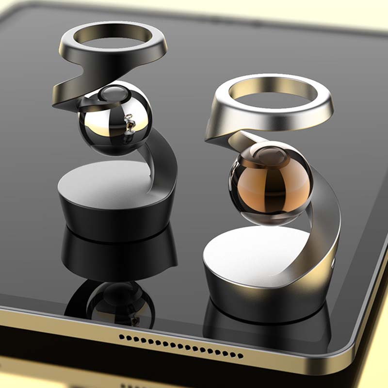 Kinetisk Skrivbordsleksak Spiralformad Dekorativ Skulptur 2