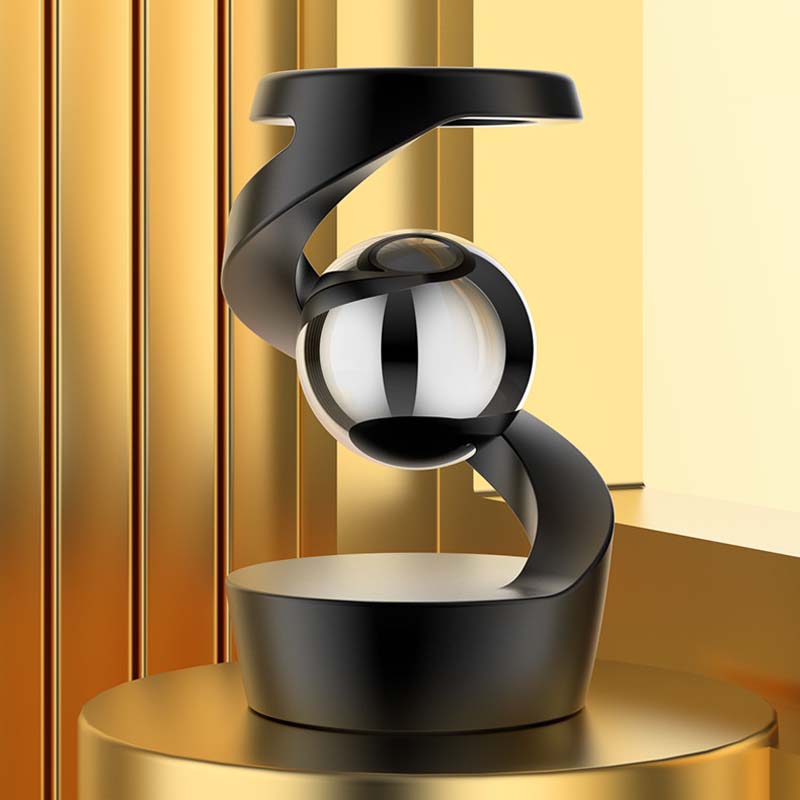 Kinetisk Skrivbordsleksak Spiralformad Dekorativ Skulptur 3