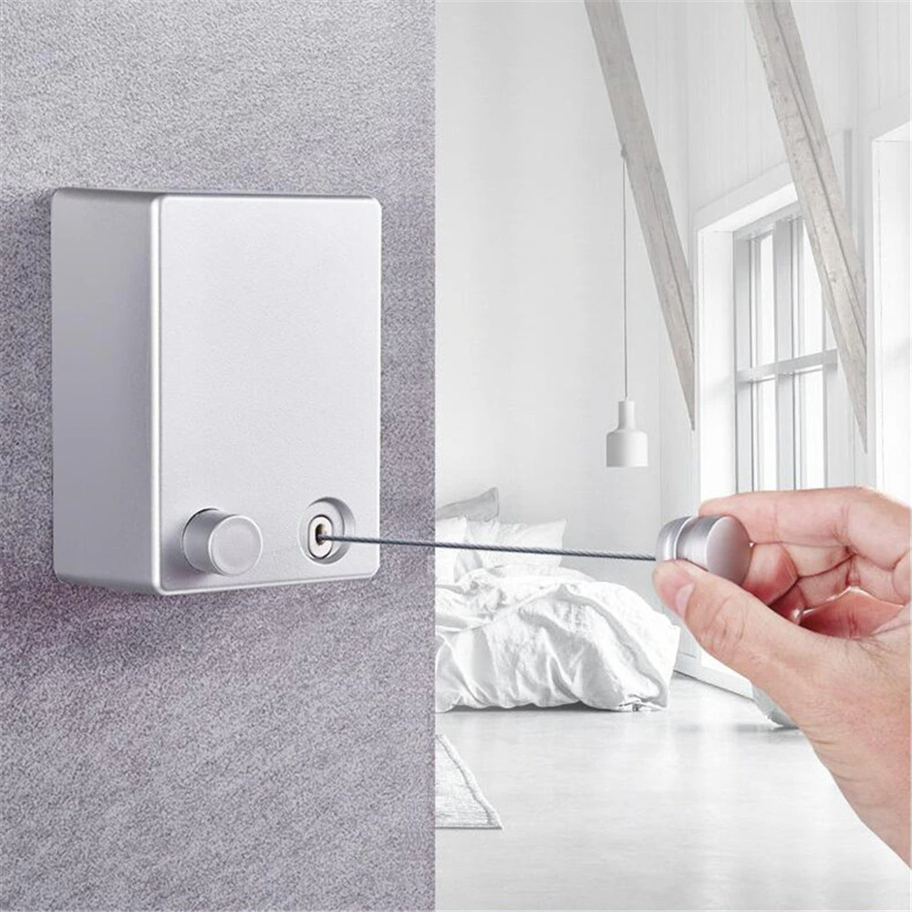 Klädstreck för Inomhus- och Utomhusbruk med Utrymmesbesparande Design 2