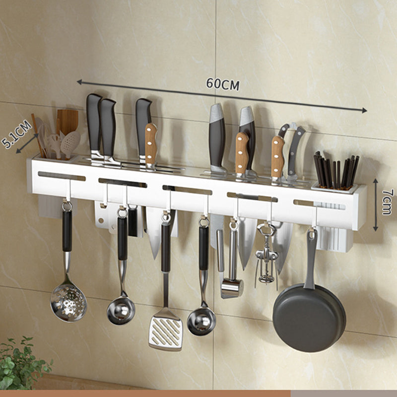 Knivhållare för Väggmontering i Rostfritt Stål 4