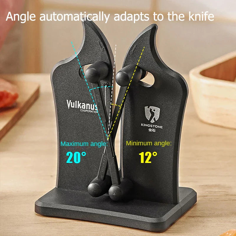 Knivslip Trippelverkan för Kök Justerbar Vinkel 4