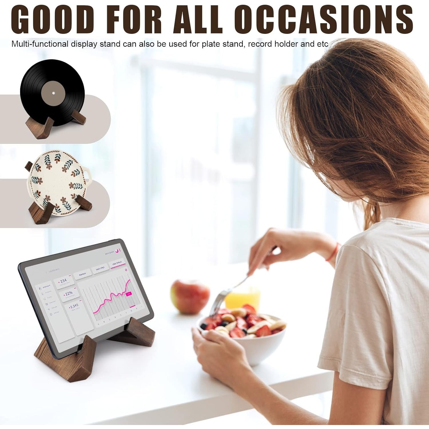 Kokboksställ i trä för köket – Justerbar och praktisk design 7