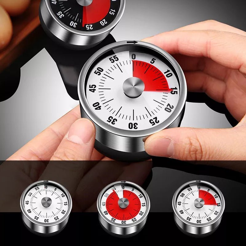 Köks Timer Mekanisk Multifunktionell 3