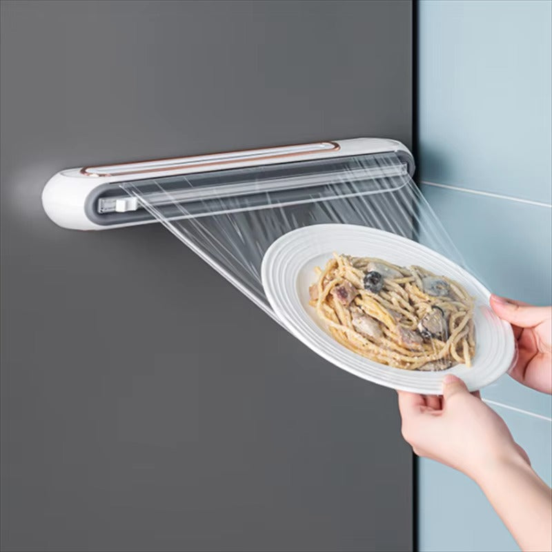 Köksdispenser för plastfilm med magnetisk fäste 5