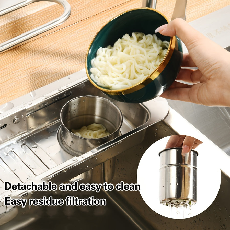 Köksfläckarrangör Justerbar i Rostfritt Stål 7